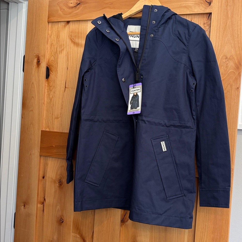 Hunter Navy Water-Resistant Jacket